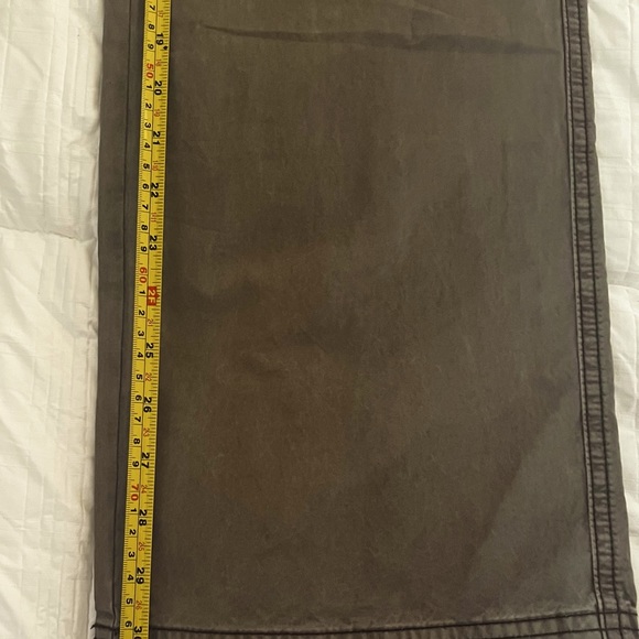 FREE PEOPLE Kakhi green cargo pants -Size 6 NWOT! - Picture 12 of 12